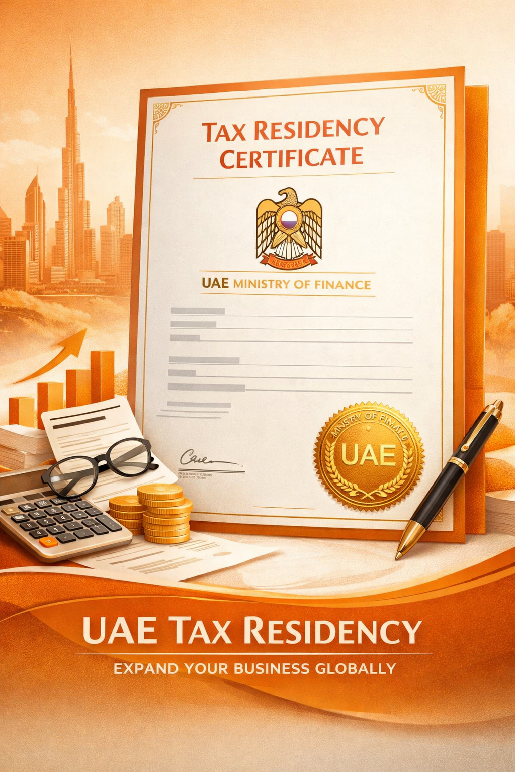 Tax Residency Certificate Icon